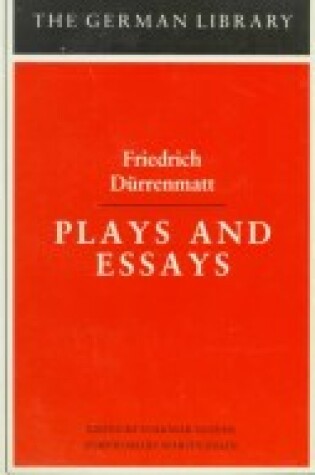 Cover of Plays and Essays