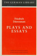 Book cover for Plays and Essays