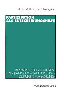 Book cover for Partizipation als Entscheidungshilfe