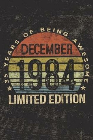 Cover of December 1984 Limited Edition 35 Years of Being Awesome