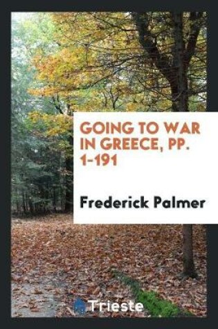 Cover of Going to War in Greece