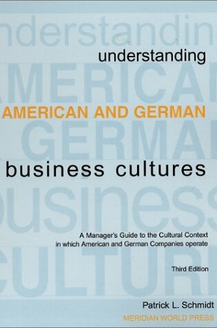 Cover of Understanding American and German Business Cultures