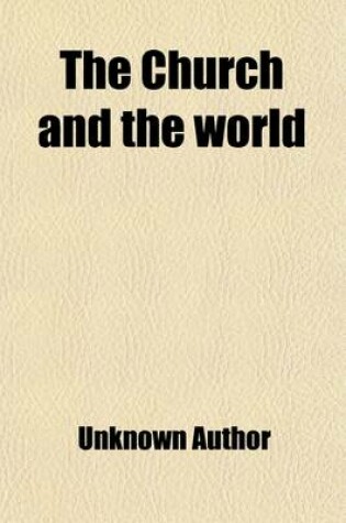 Cover of The Church and the World (Volume 3)