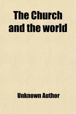 Book cover for The Church and the World (Volume 3)