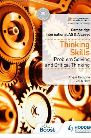 Cover of Cambridge International AS & A Level Thinking Skills