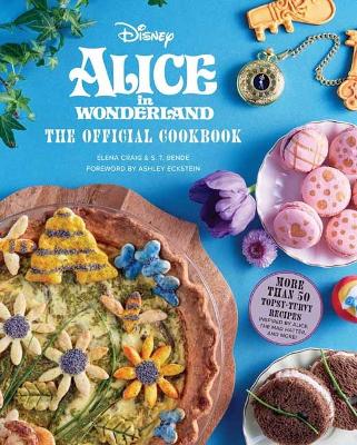 Book cover for Alice in Wonderland: The Official Cookbook
