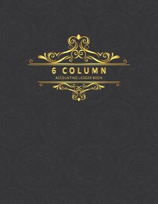 Cover of 6 Column Accounting Ledger Book
