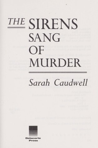 Cover of The Sirens of Murder