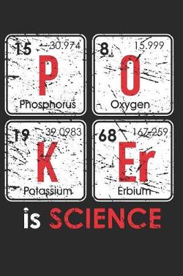 Book cover for Poker is Science