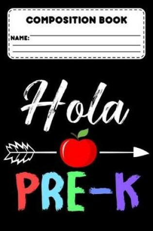 Cover of Composition Book Hola Pre-K