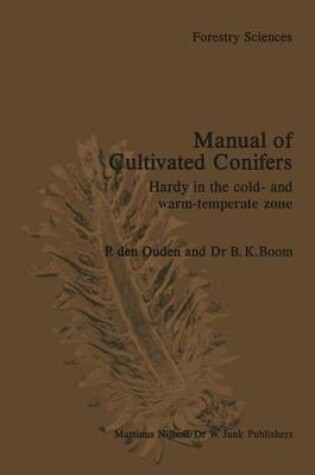 Cover of Manual of Cultivated Conifers