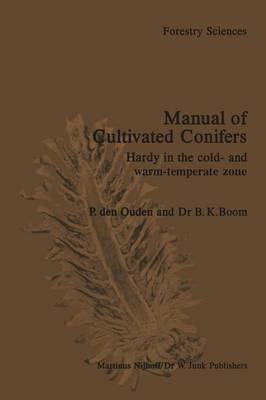 Cover of Manual of Cultivated Conifers