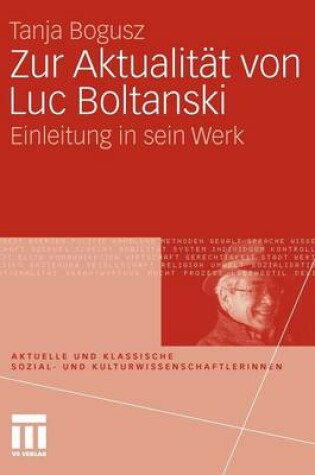 Cover of Zur Aktualität von Luc Boltanski