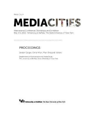 Book cover for MediaCities
