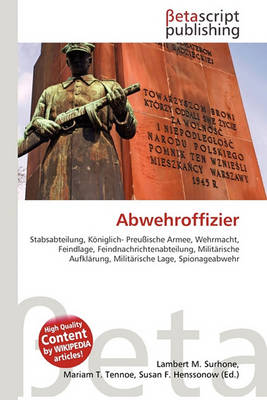 Book cover for Abwehroffizier