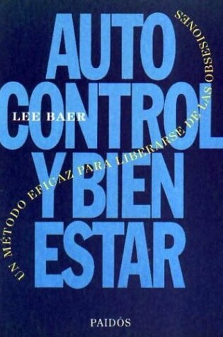 Cover of Autocontrol y Bienestar