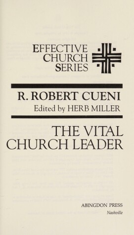 Book cover for The Vital Church Leader