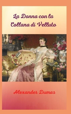 Book cover for La Donna con la Collana di Velluto