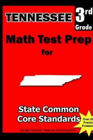 Cover of Tennessee 3rd Grade Math Test Prep