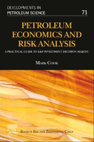 Cover of Petroleum Economics and Risk Analysis