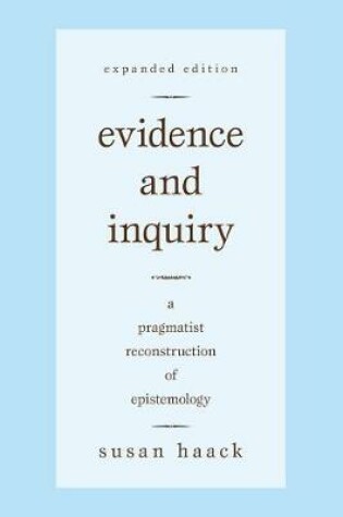 Cover of Evidence and Inquiry