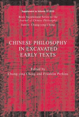 Cover of Chinese Philosophy in Excavated Early Texts