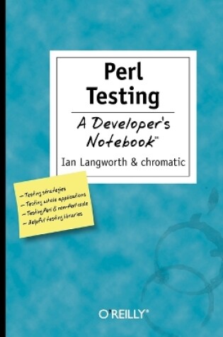 Cover of Perl Testing