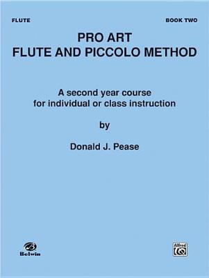 Book cover for Pro Art Flute and Piccolo Method, Book II