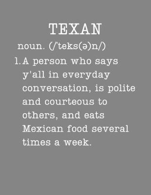 Book cover for Texan