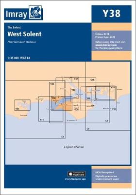 Book cover for Imray Chart Y38 Laminated