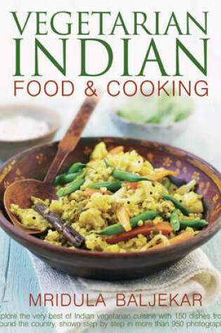 Cover of Vegetarian Indian Food and Cooking