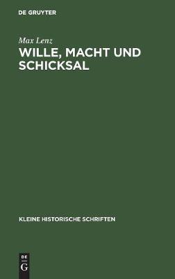 Book cover for Wille, Macht Und Schicksal