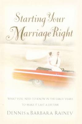 Book cover for Starting Your Marriage Right