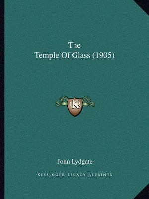 Book cover for The Temple of Glass (1905)