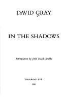 Book cover for In the Shadows