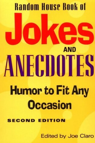 Cover of Random House Book of Jokes and Anecdotes