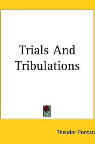 Cover of Trials and Tribulations