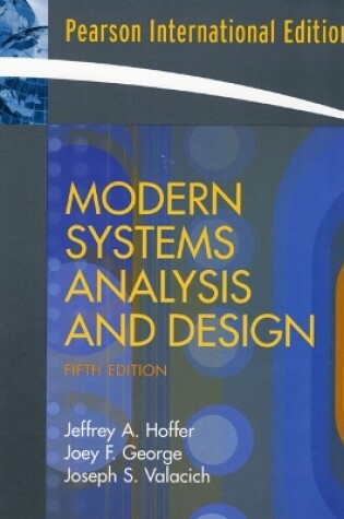 Cover of Modern Systems Analysis and Design