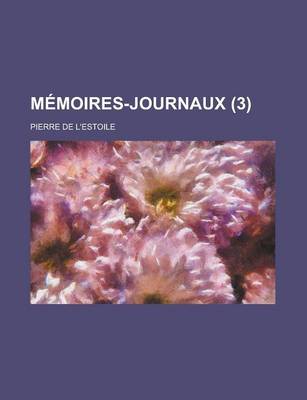 Book cover for Memoires-Journaux (3)