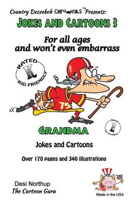 Book cover for Jokes and Cartoons 3 -- for All Ages and won't even embarrass Grandma