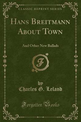 Book cover for Hans Breitmann about Town