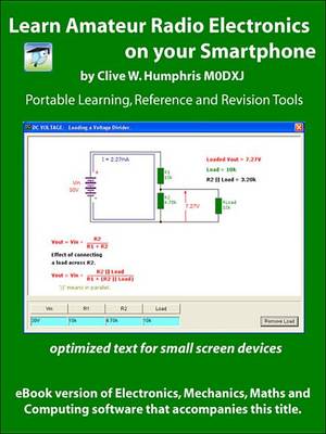 Book cover for Learn Amateur Radio Electronics on Your Smartphone