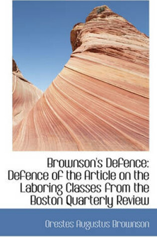 Cover of Brownson's Defence