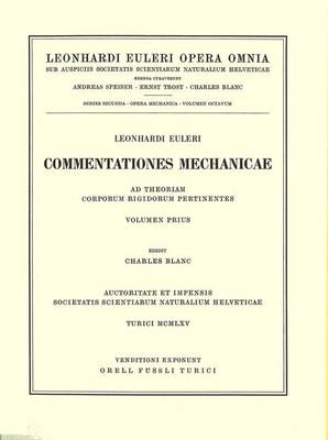 Cover of Mechanica sive motus scientia analytice exposita 1st part