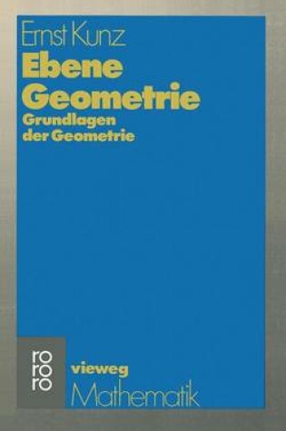 Cover of Ebene Geometrie