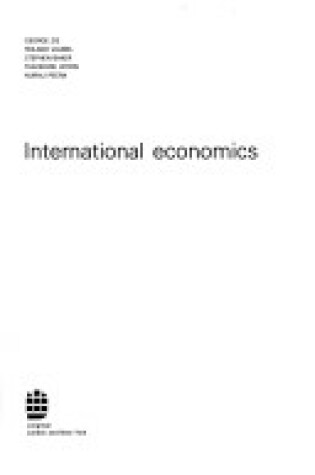 Cover of International Economics