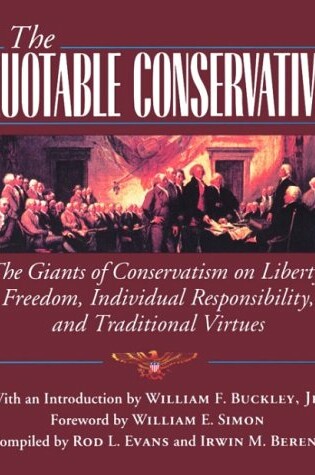 Cover of The Quotable Conservative