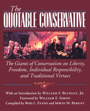 Book cover for The Quotable Conservative