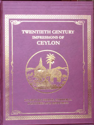 Book cover for Twentieth Century Impressions of Ceylon