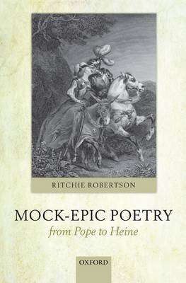 Book cover for Mock-Epic Poetry from Pope to Heine